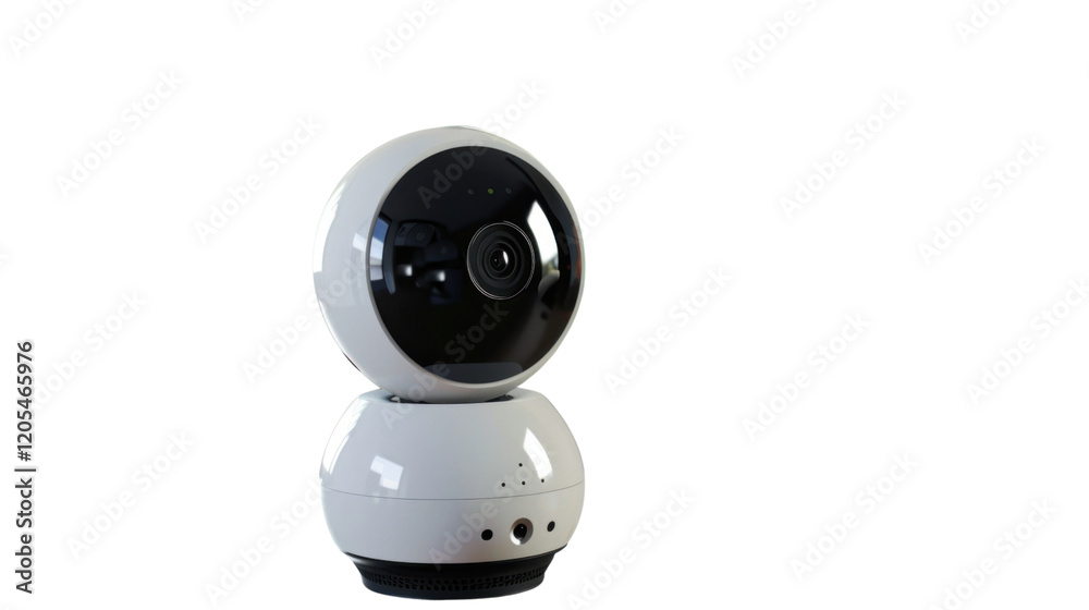 CCTV security camera on transparent background CCTV security camera on transparent background