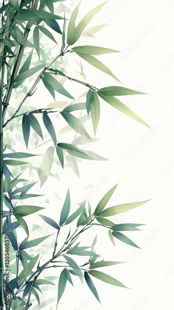 Fototapeta premium Bamboo Plant stem