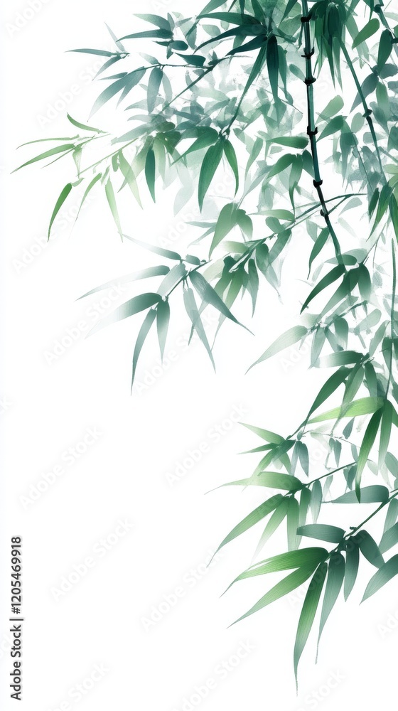 Naklejka premium Bamboo