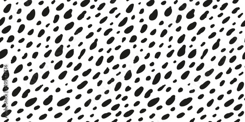 Hand drawn abstract organic polka dot seamless pattern. Design for fabric, textile, covers, gift wrap, wallpaper, and background.