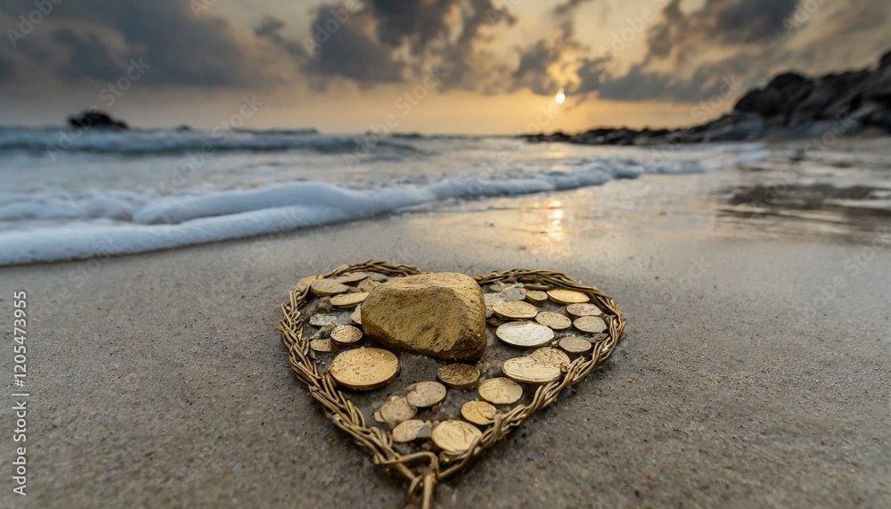 gold coins found on the beach