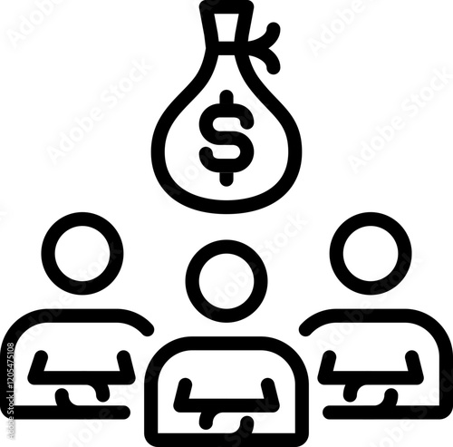 people icon teamwork, business people, team, group
