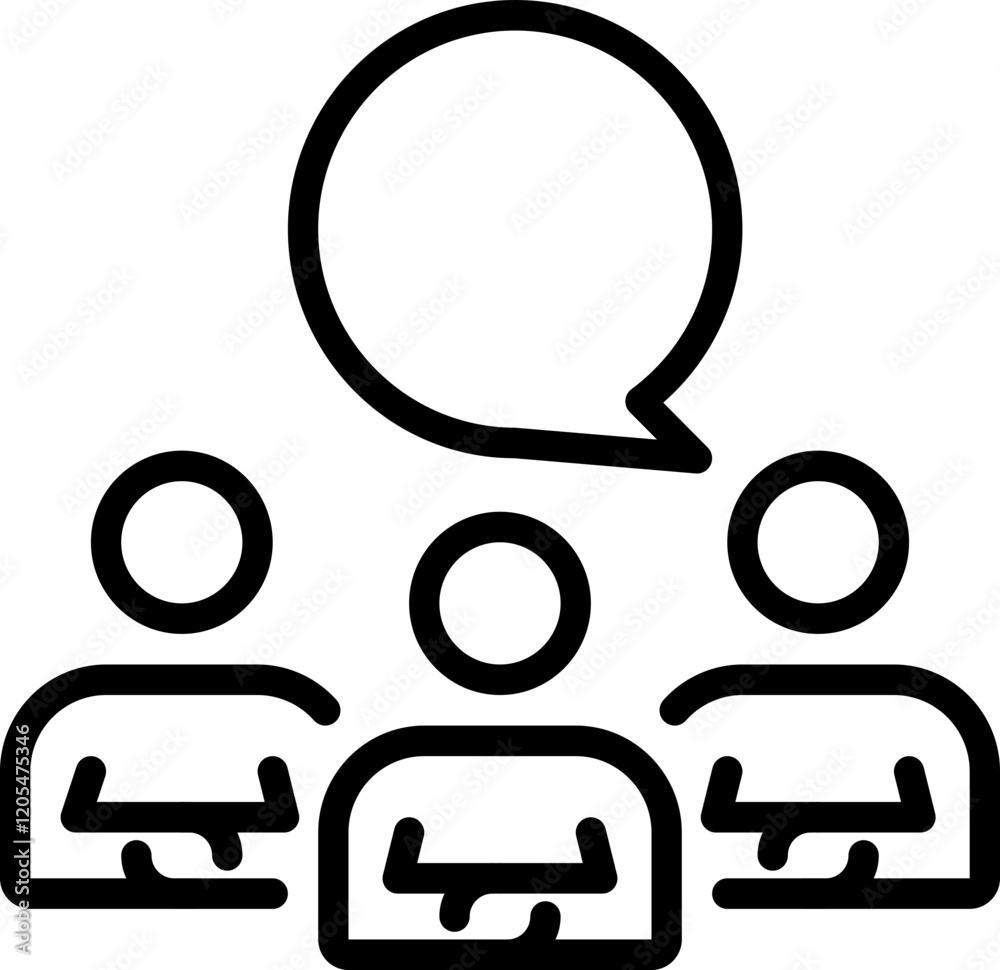 people icon teamwork talking, group, speech bubble ,text box people icon teamwork talking, group, speech bubble ,text box