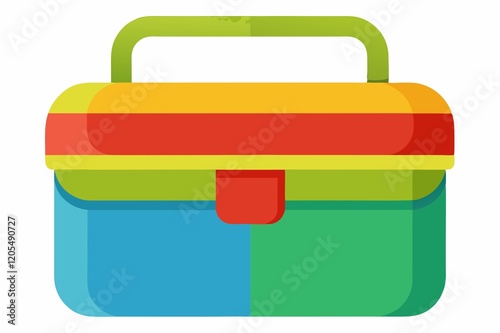 colorful plastic box