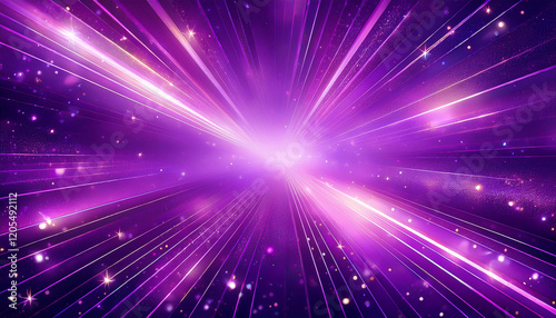 Sparkling glitter starry purple background wallpaper