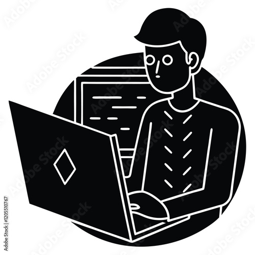 burglar breaking through a door