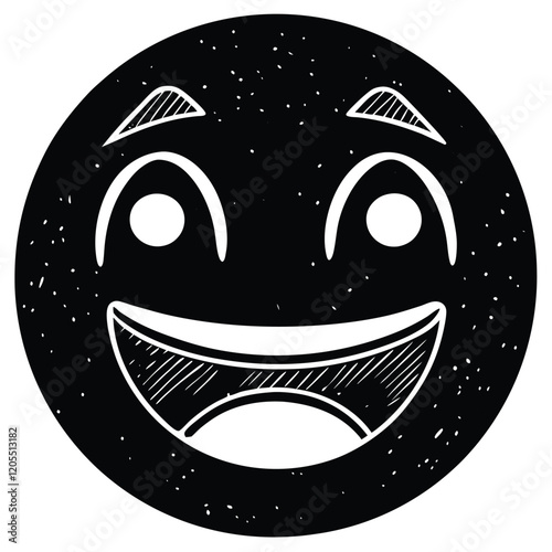 black and white illustration