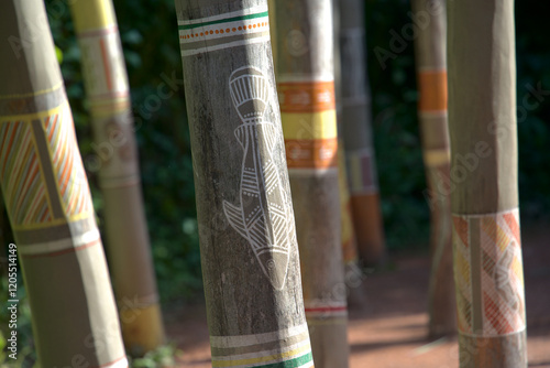 Foto The Fish in Aboriginal Art