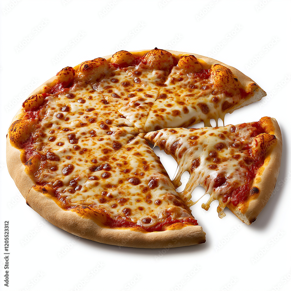 Cheese pizza with one slice pulled out, showcasing melted cheese and crust. Perfect for sharing or enjoying alone, this delicious dish is favorite for many Cheese pizza with one slice pulled out, showcasing melted cheese and crust. Perfect for sharing or enjoying alone, this delicious dish is favorite for many