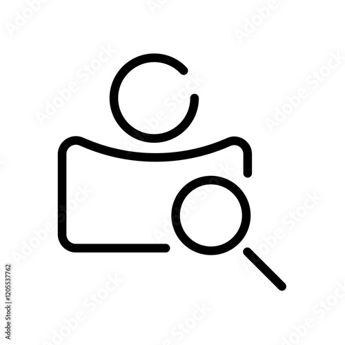 employment searching vector icon 