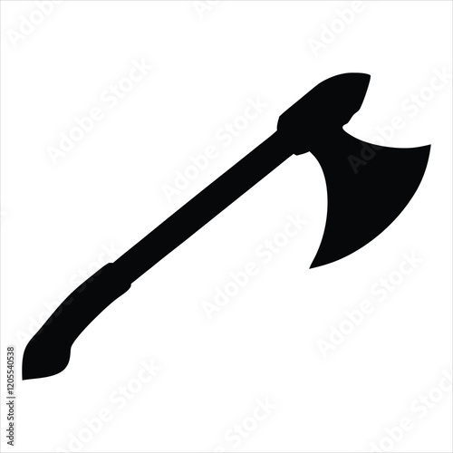 High-Quality Weapon Silhouette Vector Art
