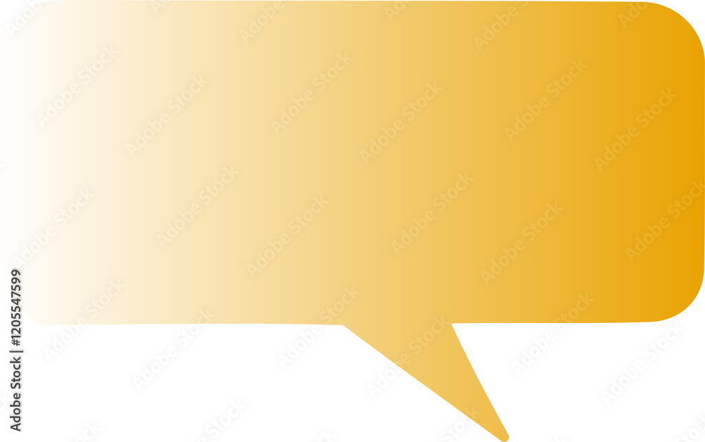 Speech bubbles with golden yellow gradient. The minimalistic design makes them ideal for modern infographics, presentations, or stock graphics representing communication, conversation, or messaging Speech bubbles with golden yellow gradient. The minimalistic design makes them ideal for modern infographics, presentations, or stock graphics representing communication, conversation, or messaging