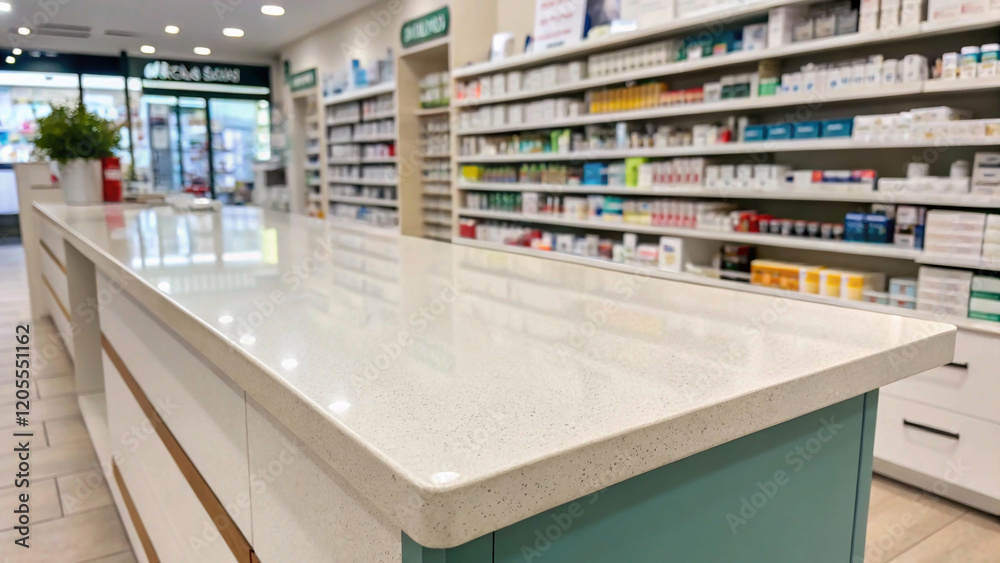 close-up of a sanitizer bottle with a dropper cap, prominently displayed on a clean countertop in a medical supply store. close-up of a sanitizer bottle with a dropper cap, prominently displayed on a clean countertop in a medical supply store.