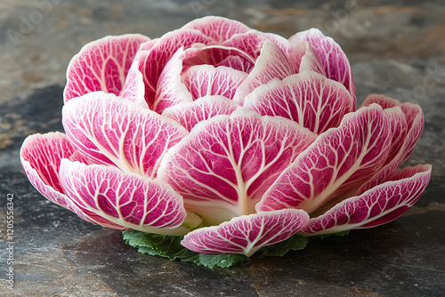 Radicchio Rose A Stunning Vegetable Display photo