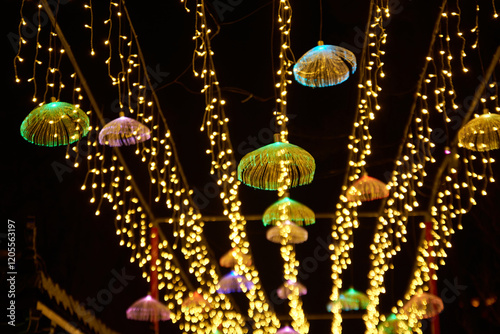 beautiful Chinese new year lanterns