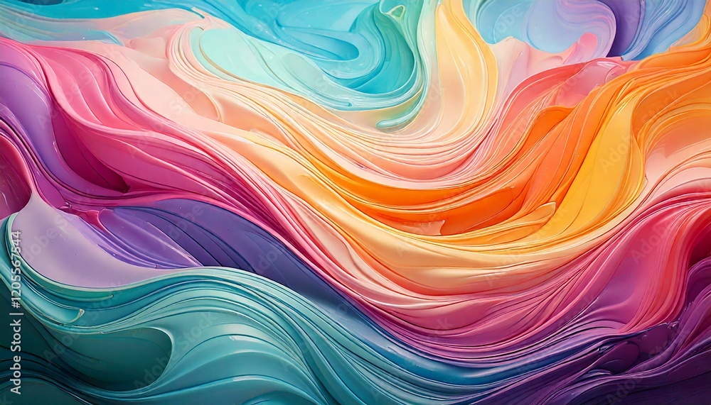 A dynamic, colorful background of swirling pastel shades, creating a smooth, dreamy effect A dynamic, colorful background of swirling pastel shades, creating a smooth, dreamy effect