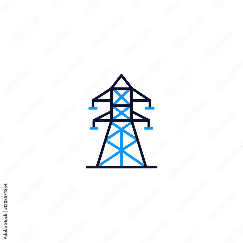 electrical tower icon on transparent background
electrical tower icon on transparent background