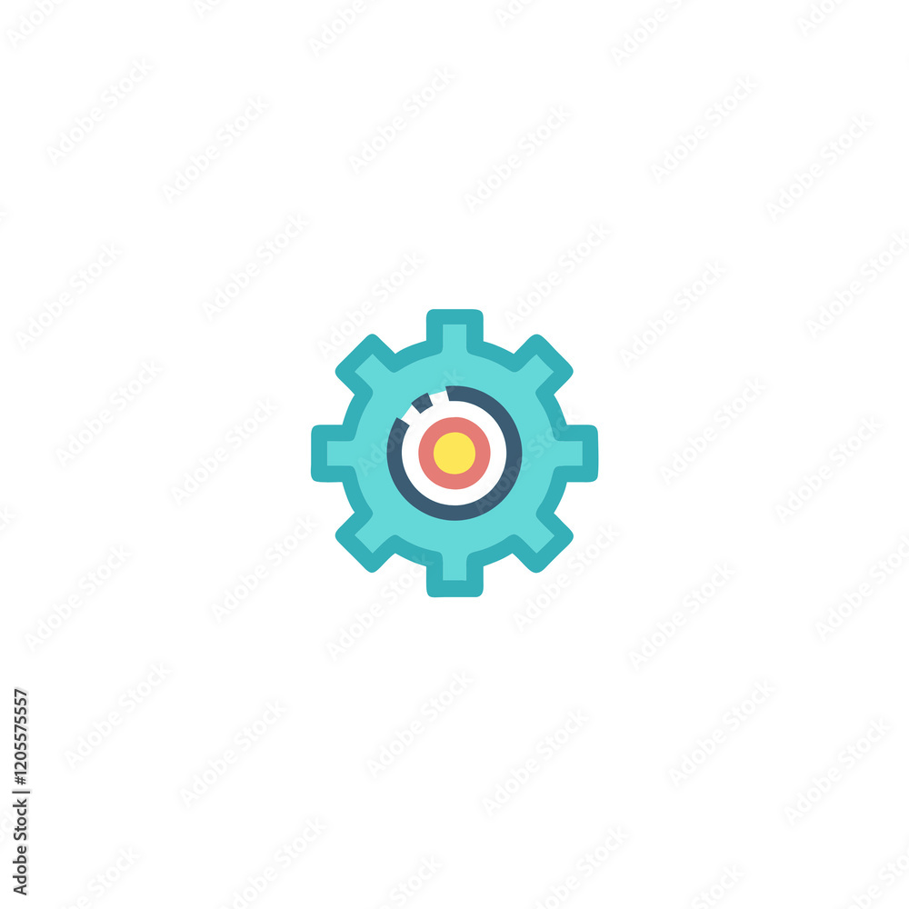 gear icon isolated on transparent background gear icon isolated on transparent background