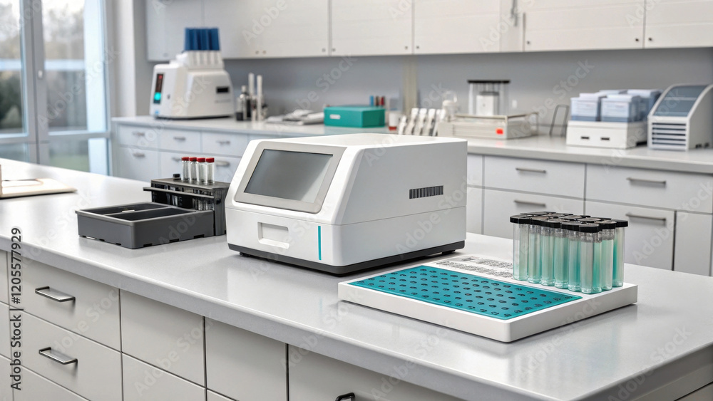 Automated Analyzer Operates in Modern Laboratory Setting Automated Analyzer Operates in Modern Laboratory Setting