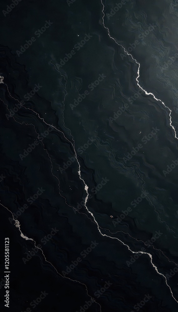Naklejka premium Dark, marbled chalkboard texture subtle texture, black, background, elegant, mottled