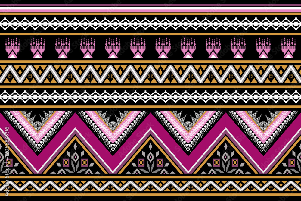 Geometric ethnic pattern seamless design for background ,Geometric seamless patterns, ethnic design, hipster backdrop, wallpaper Background, Design curtain, carpet ,fabric ,textile Geometric ethnic pattern seamless design for background ,Geometric seamless patterns, ethnic design, hipster backdrop, wallpaper Background, Design curtain, carpet ,fabric ,textile