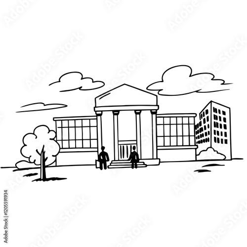 Funds being deposited into a bank