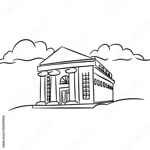 Funds being deposited into a bank