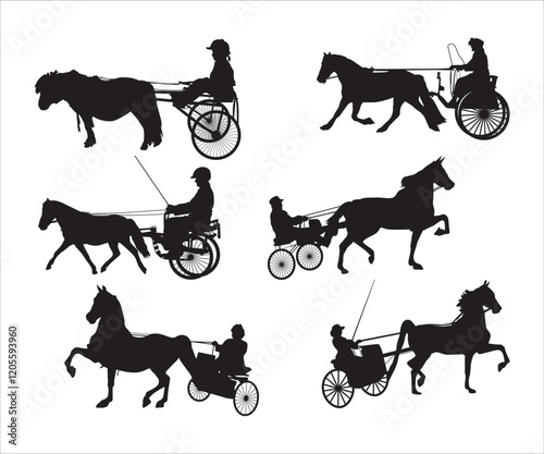 Driving Horse svg, Driving Pony Horse Woman, Horse and Cart SVG, Welsh Pleasure Driving, Hackney and carriage svg, harness racing svg