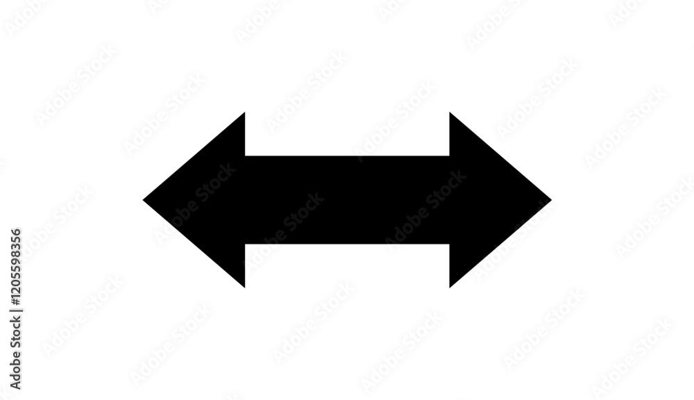 Silhouettes of arrows of various shapes. Set of arrow icons isolated on white background. For direction signs Silhouettes of arrows of various shapes. Set of arrow icons isolated on white background. For direction signs