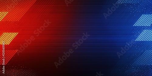 Abstract Gradient Transition with Diagonal Lines and Speckles