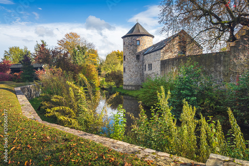 In the centre of Ratingen town