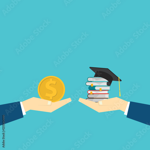 Financial costs and investment in higher education and student loans
