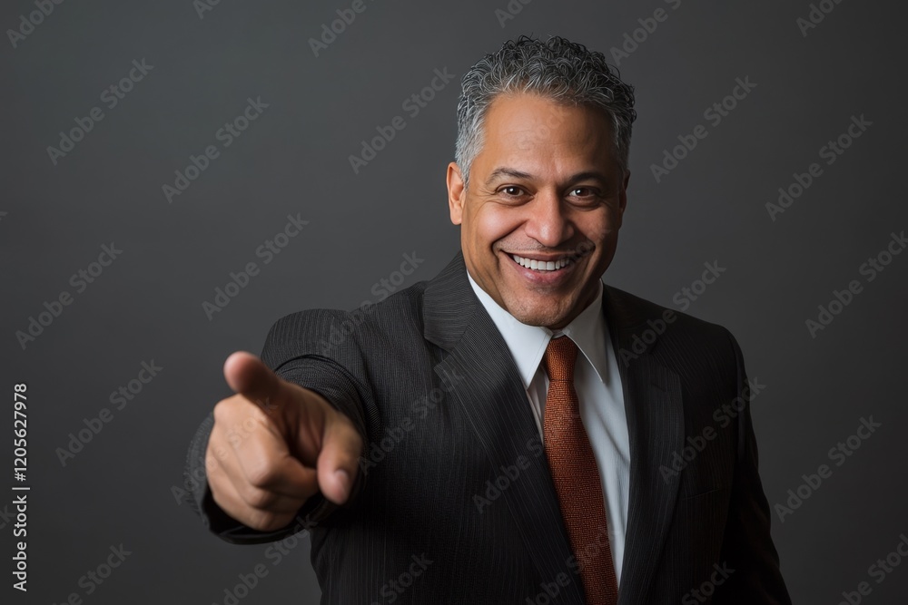 Confident Successful Businessman Points Directly at You Smiling Portrait Professional Executive in Suit grey hair goal adult sales Confident Successful Businessman Points Directly at You Smiling Portrait Professional Executive in Suit grey hair goal adult sales