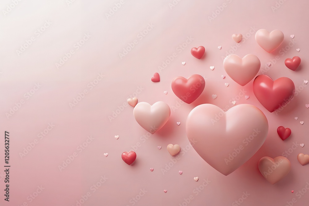 heart shaped balloons Valentine's day be my valentine greeting card with red ribbon in heart shape decoration, love background concept. heart shaped balloons Valentine's day be my valentine greeting card with red ribbon in heart shape decoration, love background concept.