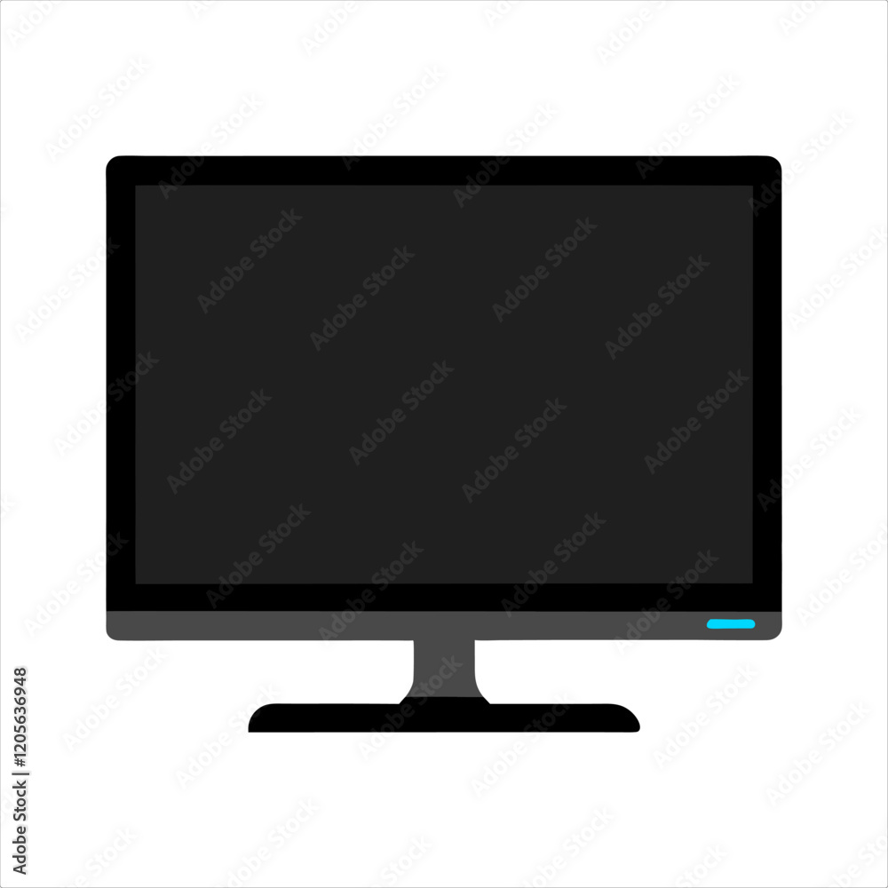television silhouette vector, tv icon symbol television silhouette vector, tv icon symbol