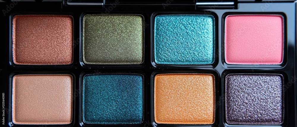 Eight Eyeshadow Colors in a Compact Palette Eight Eyeshadow Colors in a Compact Palette