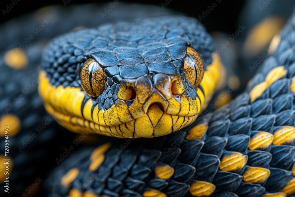 Macro Photography Stunning Close-Up of Snake Scales, Revealing Intricate Texture and Vivid Color Patterns A High-Resolution Image with Sharp Focus, Detailing the Complex Beauty of Reptilian Skin This Macro Photography Stunning Close-Up of Snake Scales, Revealing Intricate Texture and Vivid Color Patterns A High-Resolution Image with Sharp Focus, Detailing the Complex Beauty of Reptilian Skin This