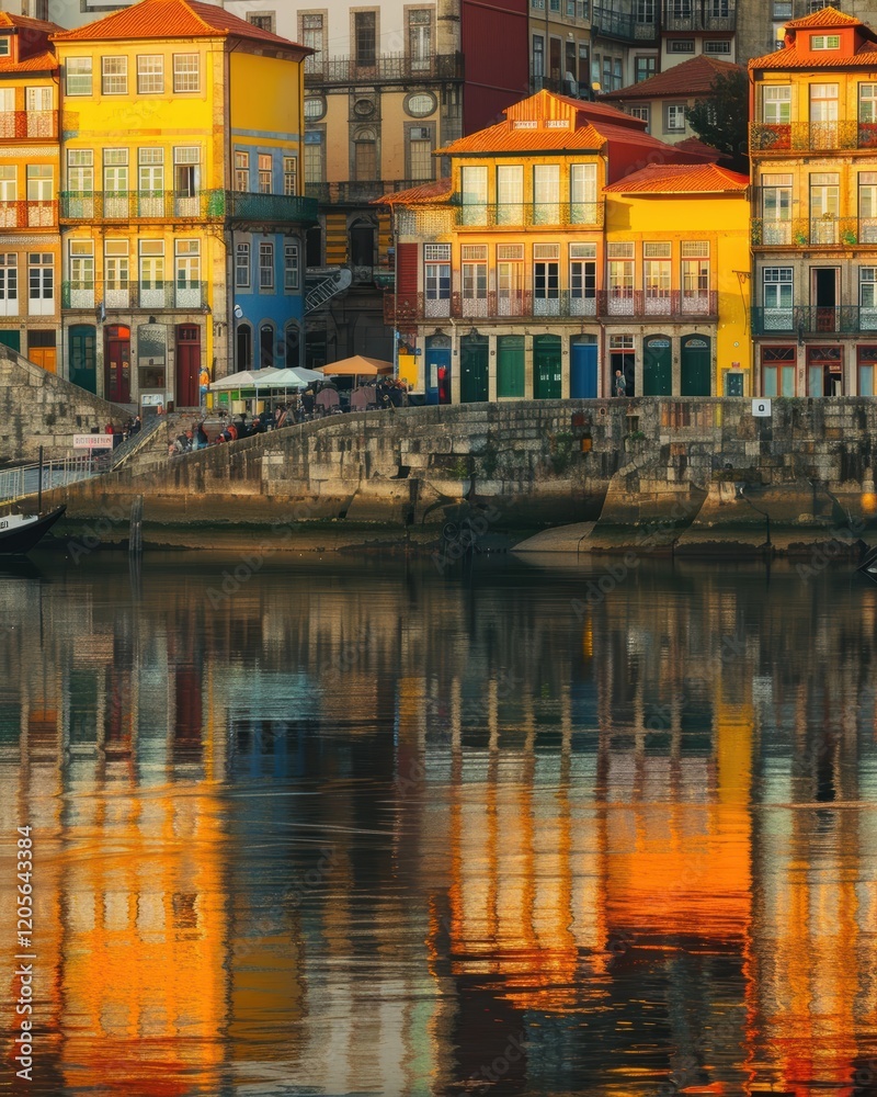 Fototapeta premium Ribeira: Contrasts of Light and Shadow