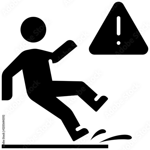 Slippery Floor Icon