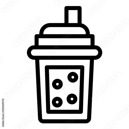 Bubble Tea Icon