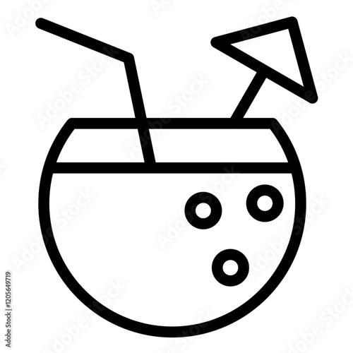 Pina Colada Icon