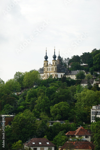 Wallfahrtskirche Chapel Church, Wuerzburg city, Germany photo