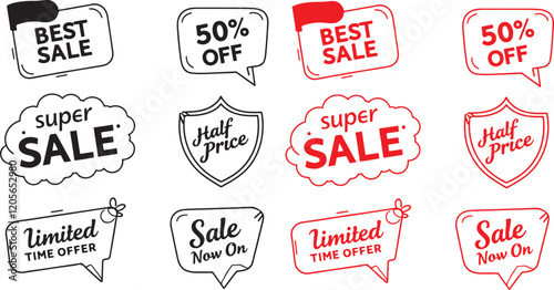  sales label set