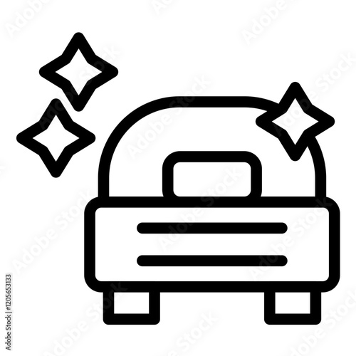 Cleaning Bedroom Icon