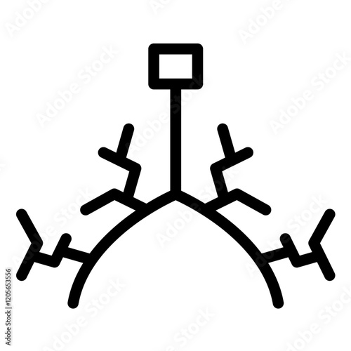 Bronchi Icon