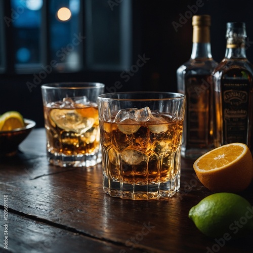 glass of whiskey