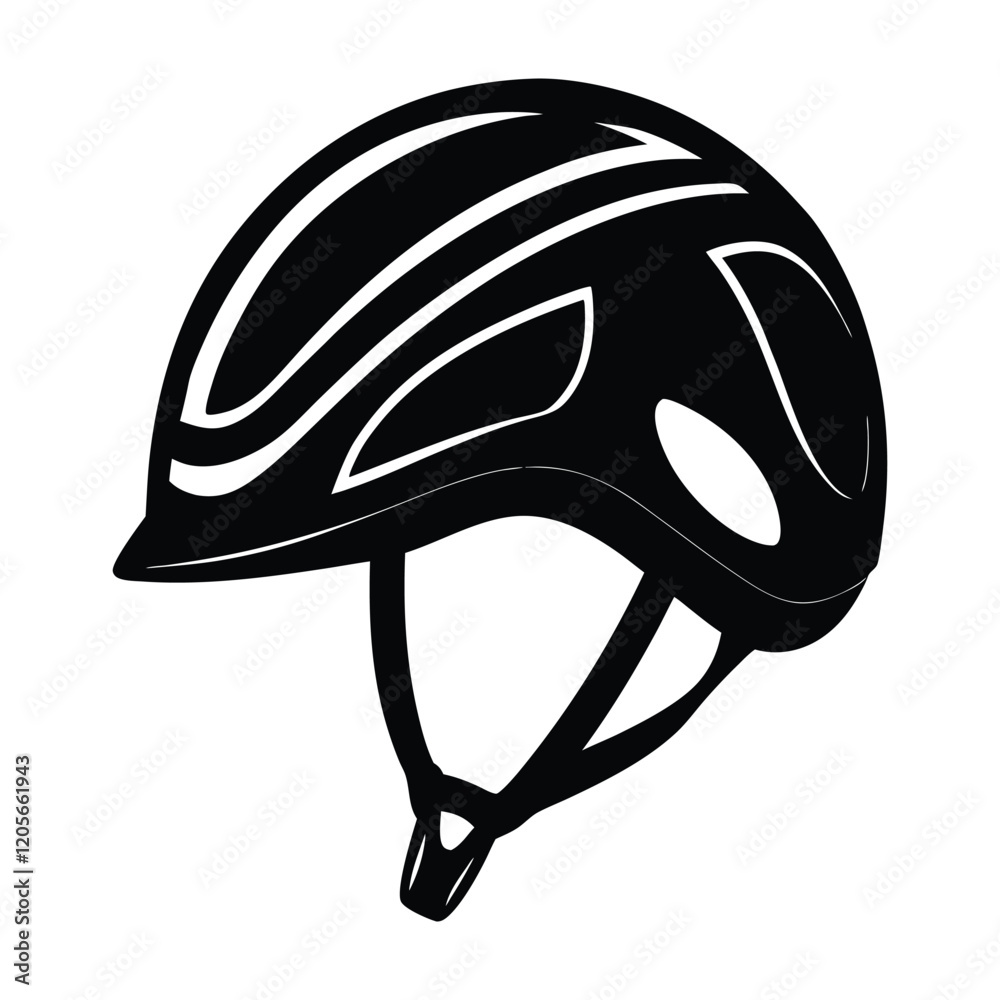 Naklejka premium helmet isolated on white