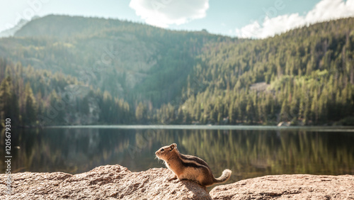 Nymph Lake Rocky Mountain National Park Colorado photo