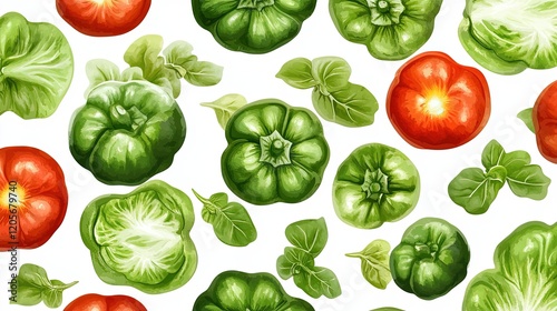 Graphic Resource Collection Featuring Food Icons, Illustrations, and Design Elements