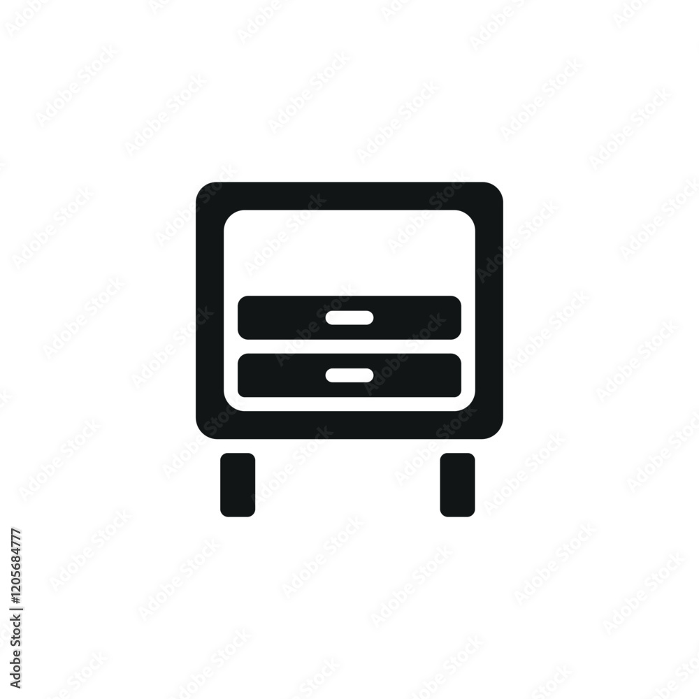 Side table icon represents functionality and home decor, perfect for furniture designs, interior design themes, and household illustrations. Side table icon represents functionality and home decor, perfect for furniture designs, interior design themes, and household illustrations.